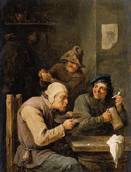 David Teniers the Younger The Hustle-Cap Spain oil painting art